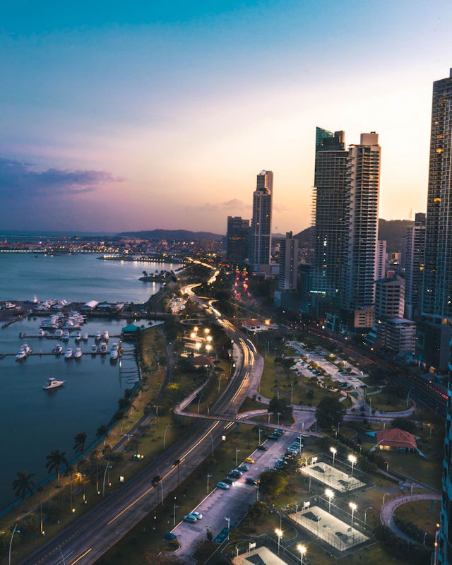 Sunset at Panama City, Panama. Photo by Miguel Bruna on Unsplash